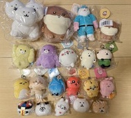 Nagano Joke Bear & Friends 土龍 老虎 兔仔 套裝