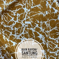 RAYON FABRIC WITH ABSTRACT MOTIF