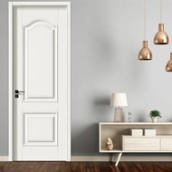 PINTU KAYU Putih / WOODEN DOOR SIZE 33'6/8 X83 TOP WHITE DOOR (Ketebalan Pintu 36mm THK) Boleh Paint
