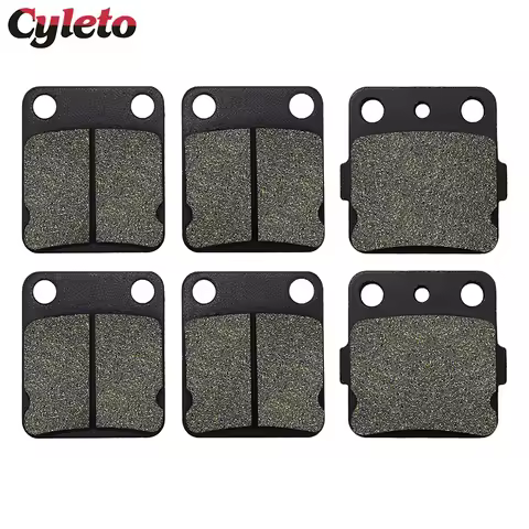 Motorcycle Front or Rear Brake Pads for Yamaha Raptor YFM 125 R YFS200 Blaster YFZ350 Banshee Wolver