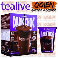 TEALIVE SALTED DARK CHOC WITH BROWN SUGAR LUXURIOUS INSTANT TEA DRINK / BOX 5 sachets @ 1s SINGLE SA