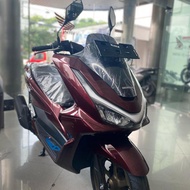 NEW HONDA PCX 160 ABS ROADSYNC BURGUNDY TERBARU 2025 SURABAYA