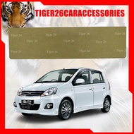 PERODUA VIVA REAR NUMBER PLATE IN PLATE LICENSE PLATE BLACKBOARD + WHITE PLASTIC FONT NUMBER