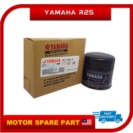 (DIJAMIN 100% ORIGINAL) YAMAHA R25 OIL FILTER ASSY XJ6 R6 R1 MT MT07 MT09 OIL FILTER MINYAK TAPIS 10