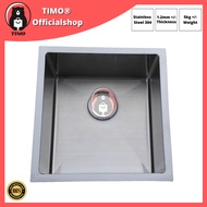 SUS304 Stainless Steel Handmade Single Bowl Sink CAM HU440460F9