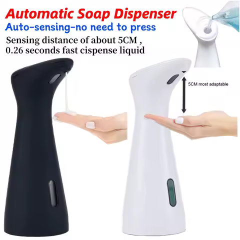 Automatic Soap Lotion Dispenser Battery Operated 200ML Liquid Dispenser Touchless PX6 Waterproof for