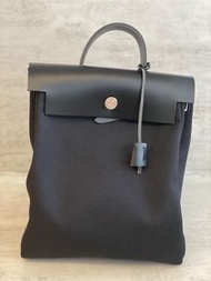 Hermes Herbag Backpack (Black)