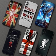 Samsung A55 A35 M35 M55 M15 A16 S24 FE Plus Ultra SX27 Liverpool Soft black phone case protective ca