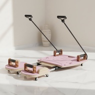 Multi-Functional Pilates Reformer Board Non-Slip Surface Pilates Sliding Board Adjustable Resistance