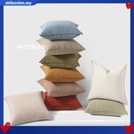 Chenille Sofa Pillow case 30x50cm 40x40cm 45x45cm 50x50cm Cushion Cover, Simple Chenille 30x50cm 40x