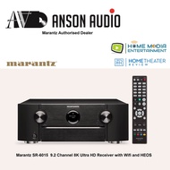Marantz SR-6015  9.2 Channel 8K Ultra HD Receiver with Wifi and HEOS