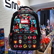 【A SHACK】 Smiggle Backpack Black game console School bag shark boy bag Limitless Classic Attach Back