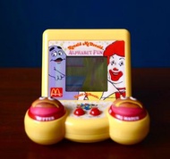 1994年 麥當勞電動 拼字遊戲機 麥當勞叔叔 奶昔大哥 麥當勞玩具 稀有收藏