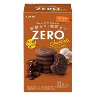 Lotte ZERO 無糖朱古力餅乾 11枚 平行進口 此日期前最佳:2026年10月
