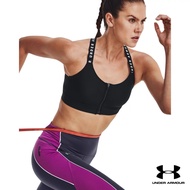 Under Armour UA Womens Infinity High Zip Sports Bra อันเดอร์ อาร์เมอร์ เสื้อชั้นในเทรนนิ่ง สำหรับผู้หญิง