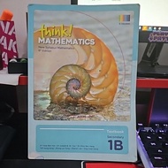 THINK USED BOOK MATHEMATICS NEW SYLLABUS 8TH EDITION TEXTBOOK SECONDARY 1B ORIGINAL