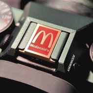 麥當勞 相機熱靴蓋 黃銅精雕熱靴蓋 適用富士徠卡尼康佳能奧巴