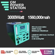 portable power station 3000w 3kwh / 5kwh lifepo4 battery for camping , working or campavan