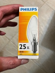 飛利浦 25W E14 燭形燈泡