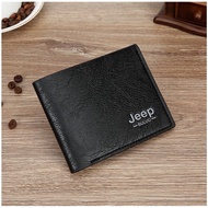 Perfect Short Jeep Buluo Men Wallet Short Purse Thin Purse For Men Leather