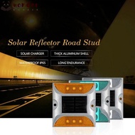 WONDER  Road Stud Light, Double Sided Flashing or Always-on Traffic Marker Light, Durable Square Wat