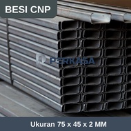 Besi CNP Kanal C 75x45 Tebal 2 mm
