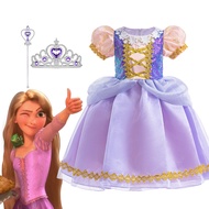 ชุดคอสเพลย์ MQATZ สำหรับเด็กผู้หญิงชุดชุดเด็กวันเกิดปาร์ตี้เจ้าหญิงลายดอกไม้ชุด SMR066