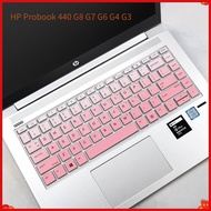 Laptop Keyboard Cover for HP Probook 440 G8 G7 G6 G4 G3 14 Inch HP Pro G1 446 G3S ProBook 445R G6 AMD Version ZHAN 66 Invisible Keyboard High Protector Skin Cover