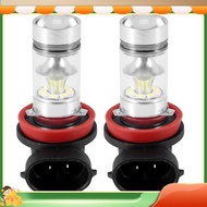 ethe2X H8 H11 H16 6000K White 100W High Power LED Fog Light Driving Bulb DRL