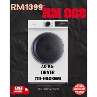 TOSHIBA 7.0KG DRYER (SENSEDRY TECH)