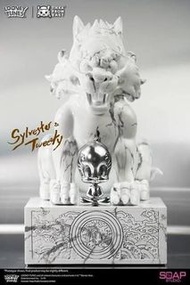 全新 Soap Studio Looney Tunes Sylvester and Tweety White Marble 傻大貓和崔弟 白雲石限量版 皂羅部落 樂一通