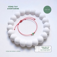 [light box] Lucky bracelet - CRYSTAL, red thread bracelet, lucky bracelet, 1 bead bracelet