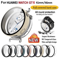New Tempered Glass Cover For Huawei Watch GT 6 Case Protective Huawei GT6 Case Full Covered Case Hua