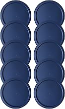 Replacement Lid for Pyrex 6" Storage Plastic Cover 4 Cup Bowl Dish 7201-PC Blue (10-Pack)