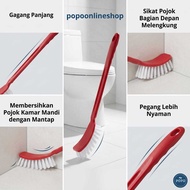 Ceramic Bathroom Sink Toilet Corner Handle Brush