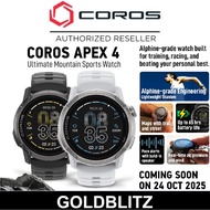 [NEW] COROS Apex 4 Ultimate Mountain Sports Watch 46mm 42mm 24 days + 65hrs with GPS Sync to Strava 
