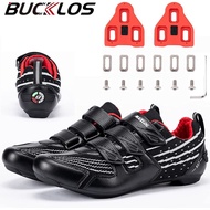 in stock BUCKLOS Cycling Shoes Road Bike Locking Shoes Rb Shoes PRO Bicycle Cycling Sneakers with Ro