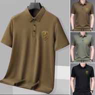 M-4XL Polo Shirt Men Oversize Plian Polo T Shirt Men Collar Casual Polo Shirt for Man Classic Polo S