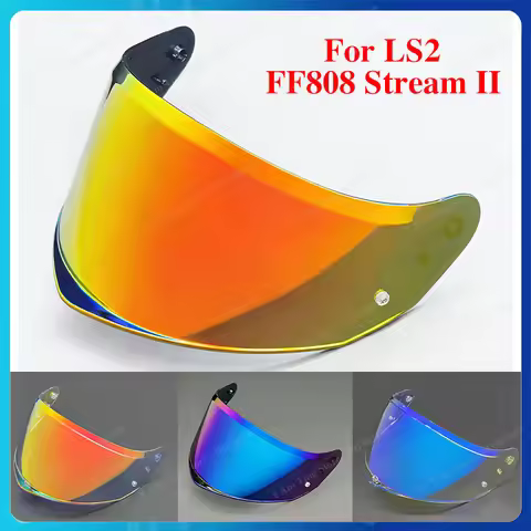 FF808 Motorcycle Helmet Lens For LS2 FF808 Stream II Helmet Visor Windshield Shield Glasses Visor He