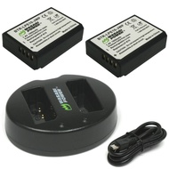 Wasabi Power Battery LP E10 (2-Pack) and Dual Charger for Canon LP-E10 and Canon EOS 1100D 1200D 130