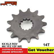 Xe Máy 14T Phía Trước Đĩa Xích Cho Honda CR125R 2004 2005 2006 2007 CRF250R CRF250X 2004-2016 CR125R