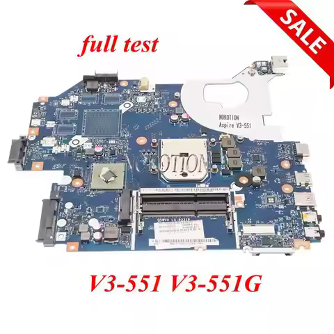 NOKOTION Q5WV8 LA-8331P Laptop Motherboard For Acer asipre V3-551 V3-551G DDR3 NB.C1711.001 NBC17110