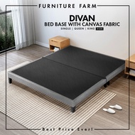 F&F : Bed Base Frame Divan /Divan Bed Frame/Bed Frame/Tapak Katil/Bed Base