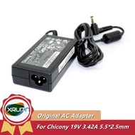 Genuine 19V 3.42A 65W 5.5x2.5mm Chicony A065R072L A11-065N1A A18-065N3A AC Adapter For ASUS X54H X54