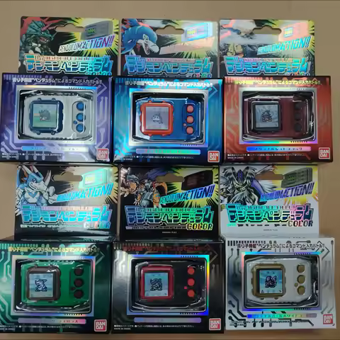 【 In Stock 】 Genuine Bandai Digimon Yuanzu Tyrannosaurus Machine Color Screen Reproduction Nightmare