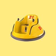 BUMPER CAR KIDS | รถบั๊มเด็ก รถเด็กเล่น สีเหลือง (BP02) ประเภทแบตเตอรี่ ใช้งานง่าย ปลอดภัย เล่นสนุกได้ทั้งวัน