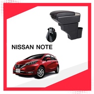 ที่ท้าวแขน ที่วางแขน ที่พักแขน ในรถ ตรงรุ่น Nissan Note มีหลายรุ่นให้เลือก  รุ่น Jumbo 7USB รุ่นยอดนิยม / รุ่น eco ไม่มี USB / รุ่น L sport 5USB / ARMREST CONSOLE BOX