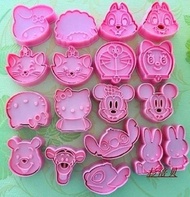 (2pcs) Cetakan Kue macam2 motif Cake molds sorts of motives HOU SJA3287634283 SJ0001 Qty007