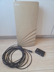 ANTOP 室內電視天線連放大器