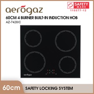 Aerogaz AZ-7428IC 60cm 4 burner built-in induction hob